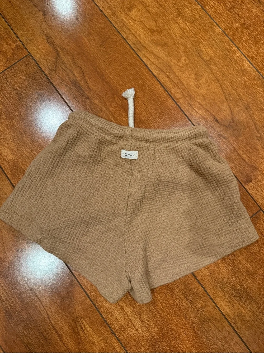 Organic Zoo CLAYPOT WAFFLE ROPE SHORTS | 100% organic waffle cotton